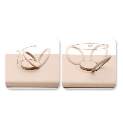 Vennus Silicone Ring Case - силиконов (TPU) калъф с пръстен против изпускане за Xiaomi Mi 11 (черен) 4