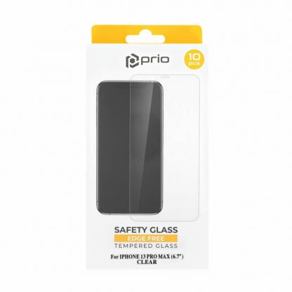 Prio 2.5D Tempered Glass - калено стъклено защитно покритие за дисплея на iPhone 13 Pro Max (прозрачен) (bulk) 2