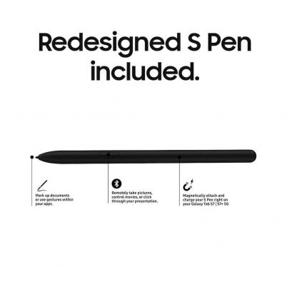 Samsung Stylus S-Pen EJ-PT870BAEGEU - оригинална писалка за Samsung Galaxy Tab S7, Tab S7 Plus (светлокафяв) 5