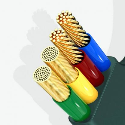 Baseus Bright Mirror 3-in-1 Retractable USB Cable 3.5A (CAMLT-MJ02) - универсален USB кабел с Lightning, microUSB и USB-C конектори (120 см) (бял) 13