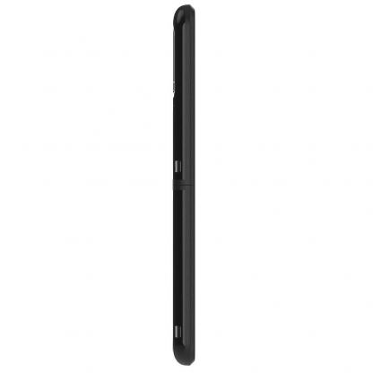Otterbox Symmetry Flex Case - удароустойчив хибриден кейс за Samsung Galaxy Z Flip 3 5G (черен-прозрачен) 3