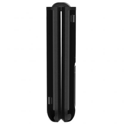 Otterbox Symmetry Flex Case - удароустойчив хибриден кейс за Samsung Galaxy Z Flip 3 5G (черен-прозрачен) 6