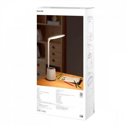 Baseus Smart Eye Folding Desk LED Lamp (DGZH-02) - настолна LED лампа (бял) 13