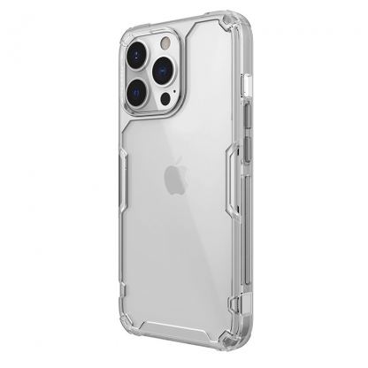 Nillkin Nature TPU Pro Case - хибриден удароустойчив кейс за iPhone 13 Pro Max (прозрачен) 2