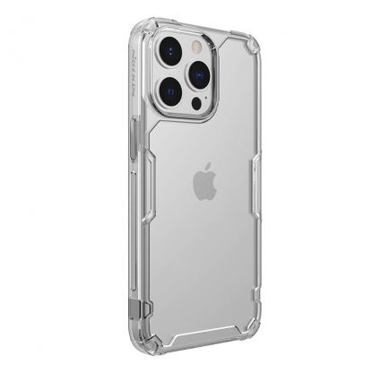 Nillkin Nature TPU Pro Case - хибриден удароустойчив кейс за iPhone 13 Pro Max (прозрачен) 3
