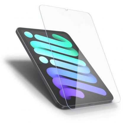 Spigen Oleophobic Coated Tempered Glass GLAS.tR SLIM - най-висок клас стъклено защитно покритие за дисплея на iPad mini 6 (2021) (прозрачно) 5