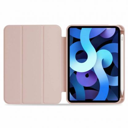 Tech-Protect Folio Case - полиуретанов кейс и поставка за iPad mini 6 (розов) (bulk) 3