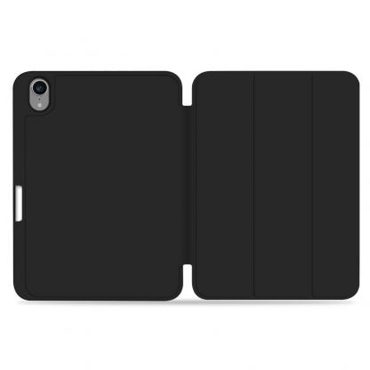 Tech-Protect Folio Case - полиуретанов кейс и поставка за iPad mini 6 (черен) (bulk) 3