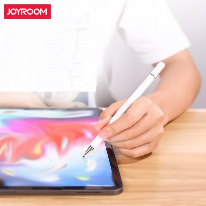 Joyroom Excellent Series Passive Capacitive Pen - универсална професионална писалка за iPad и мобилни устройства (бял) 3