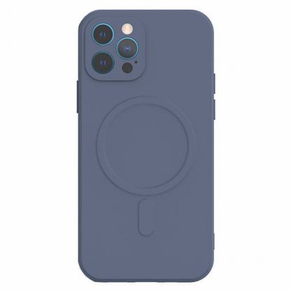 Tel Protect MagSilicone Case - силиконов (TPU) калъф с MagSafe за iPhone 13 Pro Max (син) 4