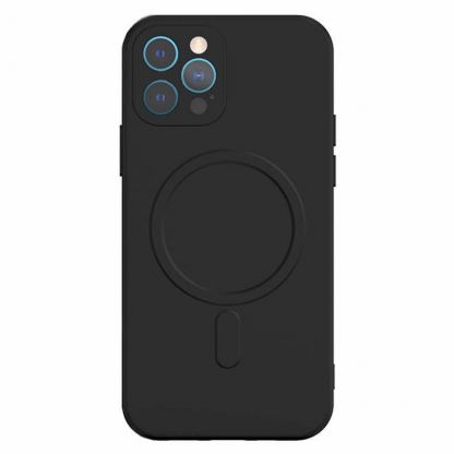 Tel Protect MagSilicone Case - силиконов (TPU) калъф с MagSafe за iPhone 13 Pro (черен) 5