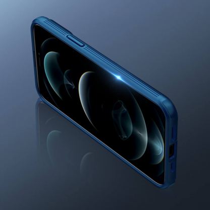 Nillkin CamShield Pro Case - хибриден удароустойчив кейс за iPhone 13 Pro Max (син) 11