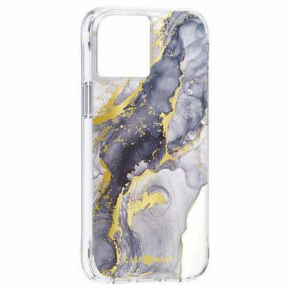 CaseMate Tough Print Case - дизайнерски кейс с висока защита за iPhone 13 mini, iPhone 12 mini (лилав) 2
