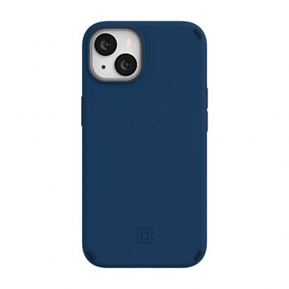 Incipio Duo MagSafe Case - удароустойчив хибриден кейс с MagSafe за iPhone 13 (тъмносин) 4