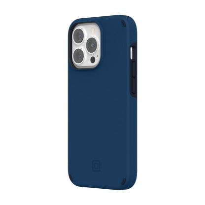 Incipio Duo Case - удароустойчив хибриден кейс за iPhone 13 Pro (тъмносин) 2