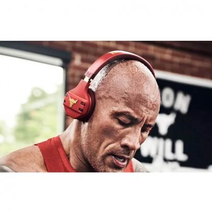 JBL Under Armour Project Rock Wireless Headphones - безжични Bluetooth слушалки с микрофон за мобилни устройства (син) (JBL FACTORY RECERTIFIED)) 8