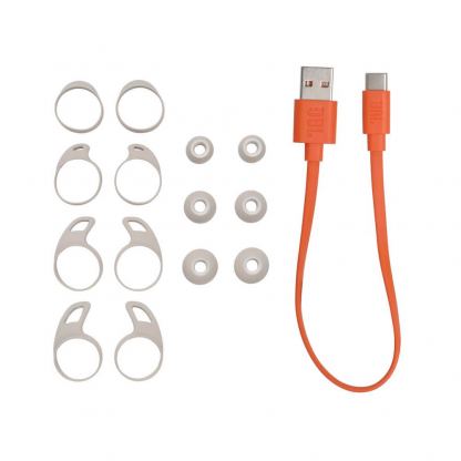 JBL Reflect Flow Pro ANC - безжични Bluetooth слушалки с адаптивно шумозаглушаване и микрофон за мобилни устройства (бял) 5