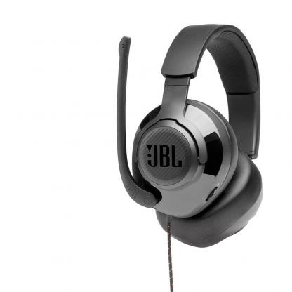 JBL Quantum 300 Over-Ear Gaming Headset - гейминг слушалки с микрофон и 3.5mm жак (черен) 7