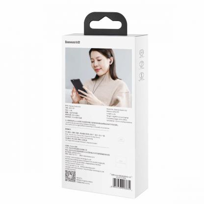 Baseus Encok Wired Earphones H19 - слушалки с микрофон за мобилни устройства с 3.5 мм жак (черен) 10