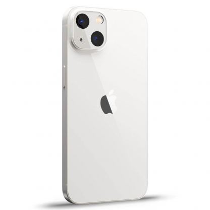 Spigen Optik Lens Protector - комплект 2 броя предпазни стъклени протектора за камерата на iPhone 13, iPhone 13 mini (бял) 2