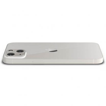Spigen Optik Lens Protector - комплект 2 броя предпазни стъклени протектора за камерата на iPhone 13, iPhone 13 mini (бял) 6