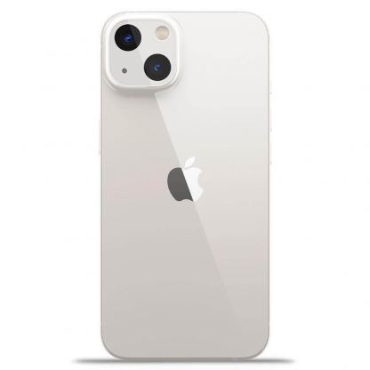 Spigen Optik Lens Protector - комплект 2 броя предпазни стъклени протектора за камерата на iPhone 13, iPhone 13 mini (бял) 9