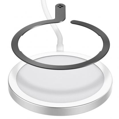 Spigen OneTap MagSafe Ring Adapter - универсален магнитен адаптер с функцията MagSafe за смартфони (черен) 4