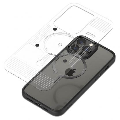 Spigen OneTap MagSafe Ring Adapter - универсален магнитен адаптер с функцията MagSafe за смартфони (черен) 6