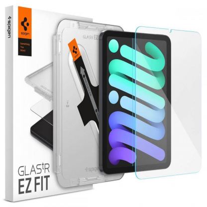 Spigen Tempered Glass GLAS.tR EZ Fit - висококачествено стъклено защитно покритие за дисплея на iPad mini 6 (2021) (прозрачно)