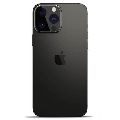 Spigen Optik Lens Protector - комплект 2 броя предпазни стъклени протектора за камерата на iPhone 13 Pro, iPhone 13 Pro Max (черен) 5