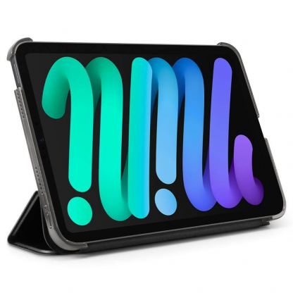 Spigen Smart Fold Case - кожен кейс и поставка за iPad mini 6 (2021) (черен) 9