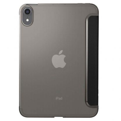Spigen Liquid Air Folio Case - силиконов (TPU) кейс с висока степен на защита и поставка за iPad mini 6 (2021) (черен) 4