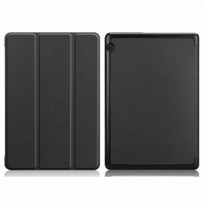 Tech-Protect Smartcase - кожен кейс и поставка за Huawei MediaPad T5 10.1 (черен) (bulk) 2