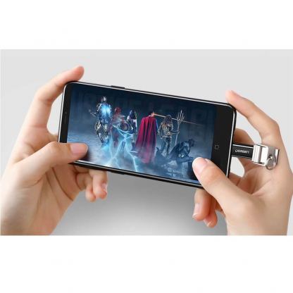 Ugreen USB-C to MicroUSB Adapter - USB-C към MicroUSB адаптер за устройства с USB-C порт (черен) 4