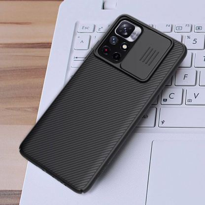 Nillkin CamShield Pro Case - хибриден удароустойчив кейс за Xiaomi Poco M4 Pro 5G (черен) 5