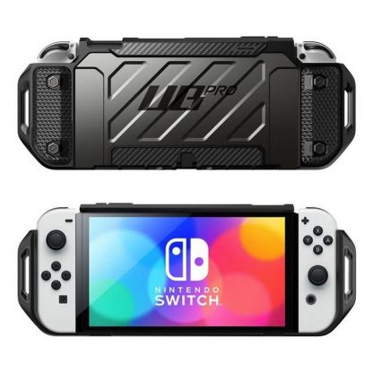 i-Blason SUPCASE Unicorn Beetle Pro Case - удароустойчив хибриден кейс за Nintendo Switch OLED (2021) (черен) 3