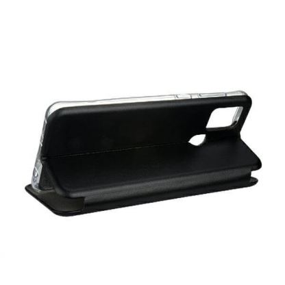 Beline Etui Book Case - хоризонтален кожен калъф с магнит тип портфейл за Samsung Galaxy A21s (черен) 4