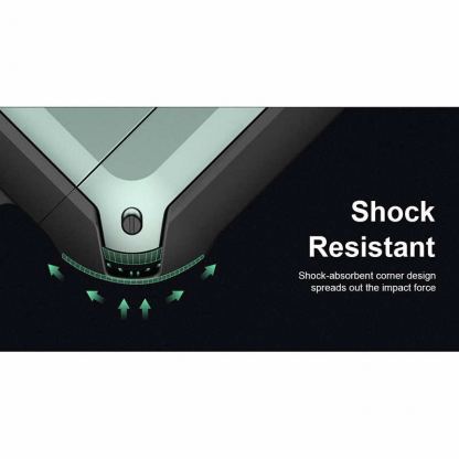 Nillkin Bounce Case AirPods Pro - удароустойчив кейс с карабинер за Apple AirPods Pro (черен) 4