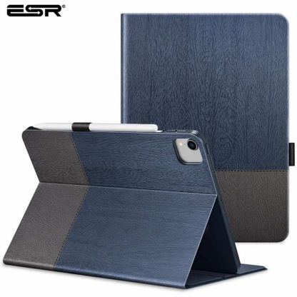 ESR Urban Premium Folio Case - текстилен калъф и поставка за  iPad Pro 11 M1 (2021), iPad Pro 11 (2020), iPad Pro 11 (2018) (тъмносин) 7