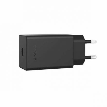 Sony USB-C UC11 Fast Charger 30W - захранване за ел. мрежа с USB-C порт и технология за бързо зареждане (черен) (bulk)