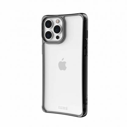 Urban Armor Gear Plyo Case - удароустойчив хибриден кейс за iPhone 13 Pro Max (черен-прозрачен) 2