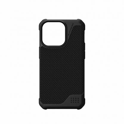 Urban Armor Gear Metropolis LT Kevlar Case - удароустойчив хибриден кейс за iPhone 13 Pro (черен) 5