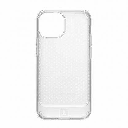 Urban Armor Gear Lucent Case - удароустойчив силиконов калъф за iPhone 13 mini (прозрачен) 5