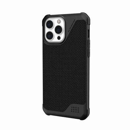 Urban Armor Gear Metropolis LT Kevlar Case - удароустойчив хибриден кейс с MagSafe за iPhone 13 Pro Max (черен) 2