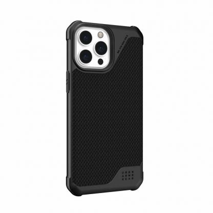 Urban Armor Gear Metropolis LT Kevlar Case - удароустойчив хибриден кейс с MagSafe за iPhone 13 Pro Max (черен) 3