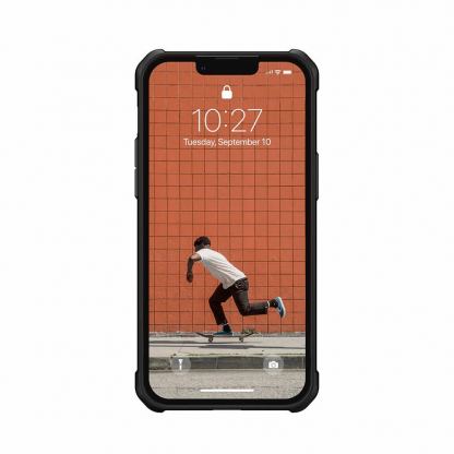 Urban Armor Gear Metropolis LT Kevlar Case - удароустойчив хибриден кейс с MagSafe за iPhone 13 Pro Max (черен) 4