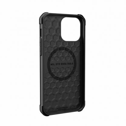 Urban Armor Gear Metropolis LT Kevlar Case - удароустойчив хибриден кейс с MagSafe за iPhone 13 Pro Max (черен) 6