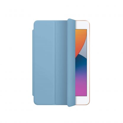 Apple Smart Cover - оригинално полиуретаново покритие за iPad mini 5 (2019), iPad mini 4 (светлосин) 4