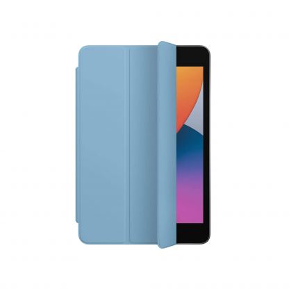 Apple Smart Cover - оригинално полиуретаново покритие за iPad mini 5 (2019), iPad mini 4 (светлосин) 5