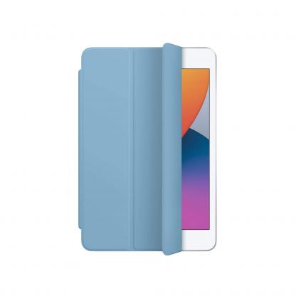 Apple Smart Cover - оригинално полиуретаново покритие за iPad mini 5 (2019), iPad mini 4 (светлосин) 6